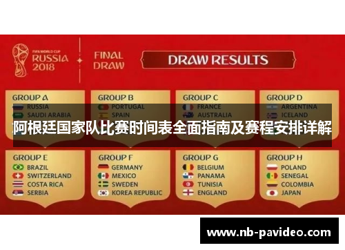 阿根廷国家队比赛时间表全面指南及赛程安排详解